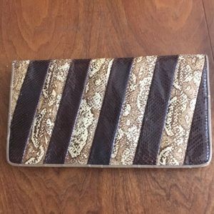 Clutch Bag made from snake’s skin